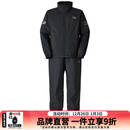 达亿瓦（DAIWA）25秋冬DI-5225 耐磨保暖钓鱼服防寒夹棉外套长裤套装 黑色 L