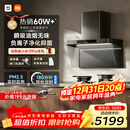 米家小米抽吸油烟机净烟机P2以旧换新大吸力一级能效上门安装【天然气定时套装】免拆洗MJ06CY