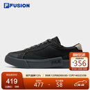 FILA FUSION斐乐潮牌POP帆布鞋男鞋2025秋季拼接时尚板鞋