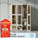 蚂蚁盒子一体免安装衣柜卧室家用简易组装柜子折叠加粗加厚塑料收纳储物柜