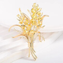 【穗穗平安】麦穗高档胸针 寓意年年大麦穗穗平安LT
