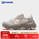 FILA FUSION斐乐潮牌女鞋海星鞋2025年增高帆布鞋休闲鞋