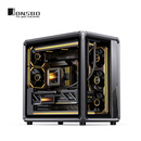 乔思伯（JONSBO）X400 深空灰 ATX海景房机箱（电竞框架/360水冷/5V ARGB灯效/13风扇位/支持背插/主板仓导风结构）