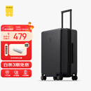 地平线8号（LEVEL8）行李箱密码拉杆箱男女托运大容量万向轮学生旅行者PC箱 24英寸黑