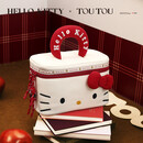toutou生日新年礼物hellokitty凯蒂猫化妆包大容量洗漱包本命年马年