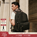 Calvin KleinJeans25男士休闲通勤校园风ck字母提花大容量双肩包礼物4G3116G