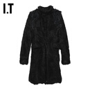 COMME DES GARCONS HOMME PLUS IT 男装合身中长款大衣 BKX/黑色 S