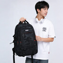 Edison爱迪生高中生书包护脊防泼水双肩包中学生大容量旅行背包K052-9G