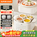 苏泊尔（SUPOR）电炖盅电炖锅隔水炖家用全自动煲汤炖汤锅陶瓷燕窝炖盅4.5L蒸炖一体多功能锅3-4人 DZ25FC873