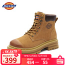 Dickies男士马丁靴高帮时尚男靴工装靴情侣靴男 土黄 41-男款