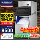 冰力欧 雪花制冰机全自动商用颗粒冰海鲜刺身寿司火锅奶茶店大型酒店实验室碎冰机 【日产量300公斤-分体】上门安装
