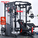 睿致（RECHFIT）A7龙门架综合训练器史密斯机健身器材套装多功能深蹲卧推杠铃架