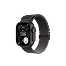 Apple/苹果 Watch Ultra 3 智能手表蜂窝款49毫米黑色钛金属表壳黑色钛金属米兰尼斯表带L MF1U4CH/B