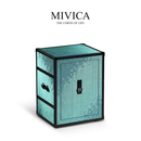 米维卡MIVICA原创设计铜丝编织硬箱储物收纳柜子国际馆奢品 MIVICA·保险箱