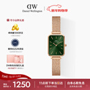 丹尼尔惠灵顿（DanielWellington）DW女士手表小绿表时尚欧美表经典复古小方表新年礼物DW445