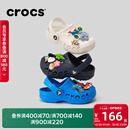 卡骆驰（CROCS）贝雅儿童洞洞鞋男女童户外包头沙滩鞋拖鞋/207013/207012 深蓝色-410 35 (215mm)