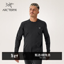 ARC'TERYX始祖鸟 RHO LT CREW NECK 男子 内层长袖上装 BLACK/黑色 M