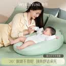 WUERLYUNL斜坡枕婴儿防吐奶新生儿睡觉斜坡垫躺靠垫喂奶神器儿童枕头 浅豆绿 纯色
