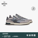 BERLUTI【年末特惠】Playoff 小牛皮和织物运动鞋 鸢尾蓝 39.5 /055