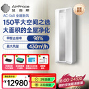 艾泊斯（AirProce）新风空气净化器AC-360壁挂新风系统全屋通风换气机 壁挂式