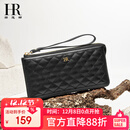 HR赫莲娜女包女士长款钱包菱格拉链手拿包礼盒装圣诞礼物