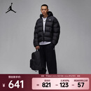 耐克男子保暖防泼水宽松夹克冬季时尚户外休闲潮流简约百搭运动棉服 HV0533-010 2XL