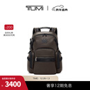 TUMIAlpha Bravo 男士商务质感日常通勤双肩包电脑包【圣诞礼物】 深棕色