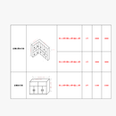 晨伊（CHENYI）矮柜储物柜办公室隔断柜置物架花槽柜屏风隔断墙 定制办公柜2