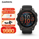 佳明（GARMIN）Fenix8旗舰黑-51mm飞耐时8户外运动手表ECG心电心率跑步潜水滑雪