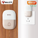 公牛（BULL）无源无线门铃开关远程家用门铃带音乐开关面板一拖一组合GWM03D