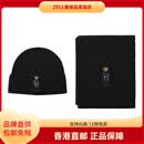 RALPH LAUREN 拉夫劳伦【新年礼物】设计羊毛尼龙绒线围巾情侣款黑色 黑色 F