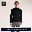 KAILAS凯乐石XM4美丽诺羊毛抓绒衣半开胸保暖打底防静电立领卫衣秋冬
