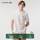 LACOSTE法国鳄鱼夏日系列男装短袖卡通鳄鱼休闲舒适Polo衫|PH8165 XFJ/奶油白 XL 5 /180