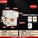 三木光华可放三轮车摆摊款商用肠粉机蒸汽发生器摆摊专用广东石磨肠粉机 摆摊专用双层三抽拉手款 55*55