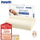 邓禄普（Dunlopillo）盖伊雅舒睡波浪枕 荷兰进口特拉雷Talalay天然乳胶枕物理发泡工艺