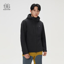 KOLON SPORT/可隆户外冲锋衣2级 男子透湿防风耐磨2L防水夹克 LHJK6MNT01-BK 黑色 L 175/96A