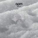 APM Monaco六芒星银耳钉女耳环银耳饰时尚饰品送女友圣诞礼物