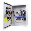 京严甄选二路电机风机控制箱启停三组水泵配电柜一控二缺相保护箱11-22KW 消防风机控制箱220v定制类1控四