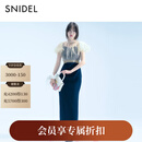 SNIDEL2026春夏新品淑女气质小飞袖雪纺吊带连衣裙SWFO261127 黑色 S (0)