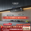 方太【推荐旗舰款P20】V1S-G顶侧一体平嵌28风量 烟灶联动【推荐灶03-TEK20】以旧换新