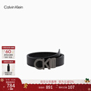 Calvin KleinJeans【圣诞礼物】男真皮商务休闲ck双面字母带头牛皮革腰带皮带