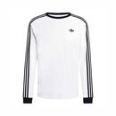 阿迪达斯（adidas）三叶草系列 男 3S LS TEE 长袖T恤 KE3545 白色 S