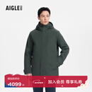AIGLE艾高风衣外套男款GORE-TEX防风防雨透汽户外 都市灰 BA396 M (175/92A)