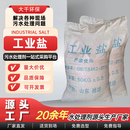 大千绿源工业盐 精制盐氯化钠 清洗锅炉软水化雪 水产养殖水处理融雪化冰清洗锅炉日晒盐厂家直发 粗盐 50kg/袋*20袋