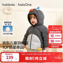 巴拉巴拉童装儿童羽绒服男女童外套冬装2025新款婴儿衣服保暖加厚泡芙羽绒