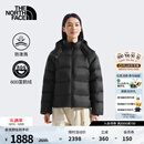 北面（The North Face）羽绒服女Hydrenalite防泼溅600蓬鹅绒填充保暖25秋冬上新|8ENC JK3/宇宙黑 L /165
