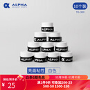 ALPHA 阿尔法TG300网球拍羽毛球拍手胶亮面粘性吸汗带 TG-300白色-10个装