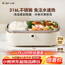 小熊（Bear）电热饭盒 加热饭盒  保温饭盒可加热 上班族免注水自热饭盒 插电饭盒316L热饭神器便当盒DFH-P09E5