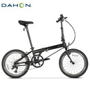 大行（DAHON）折叠自行车20英寸8级变速经典P8单车KBC083 黑色经典版-京仓