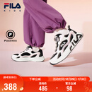 FILA斐乐儿童童鞋跑步鞋2025秋冬男女童旋钮扣流星运动鞋子